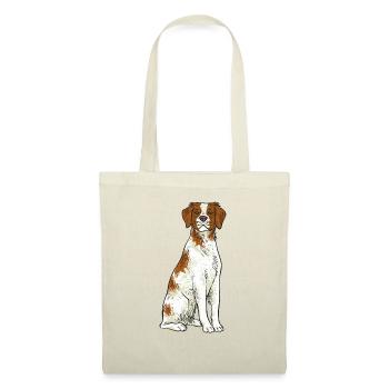 French Brittany Spaniel Epagneul Breton Gift - Tote Bag - nature - Front