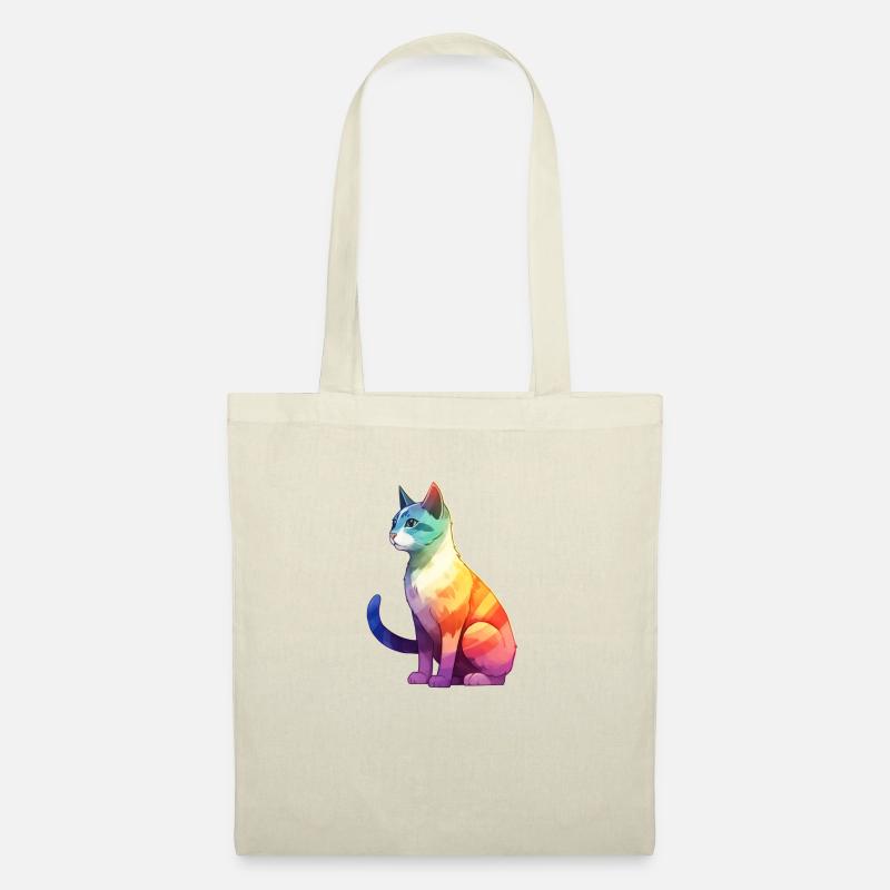 Pride Cat - Stoffbeutel - Natur