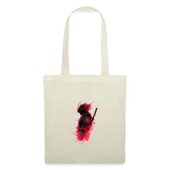 Samurai Japan Warrior Gift Asia Blood Moon - Tote Bag - nature - Front