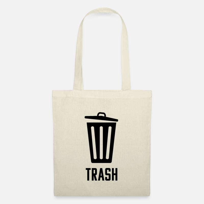 TRASH Design - Stoffbeutel - Natur