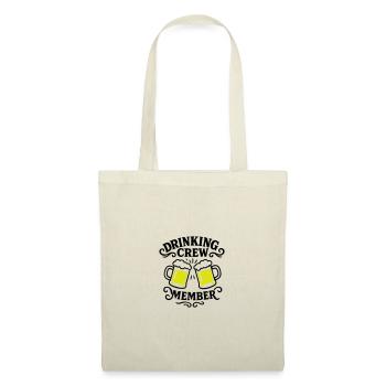 Drinking Crew Bier - Stoffbeutel - Natur - Vorne