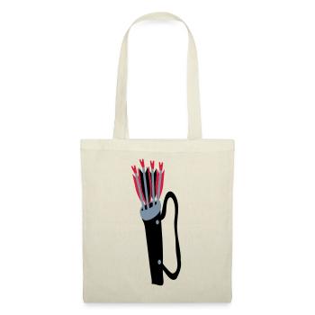 Archery quiver and arrows design by Patjila - Tote Bag - nature - Front