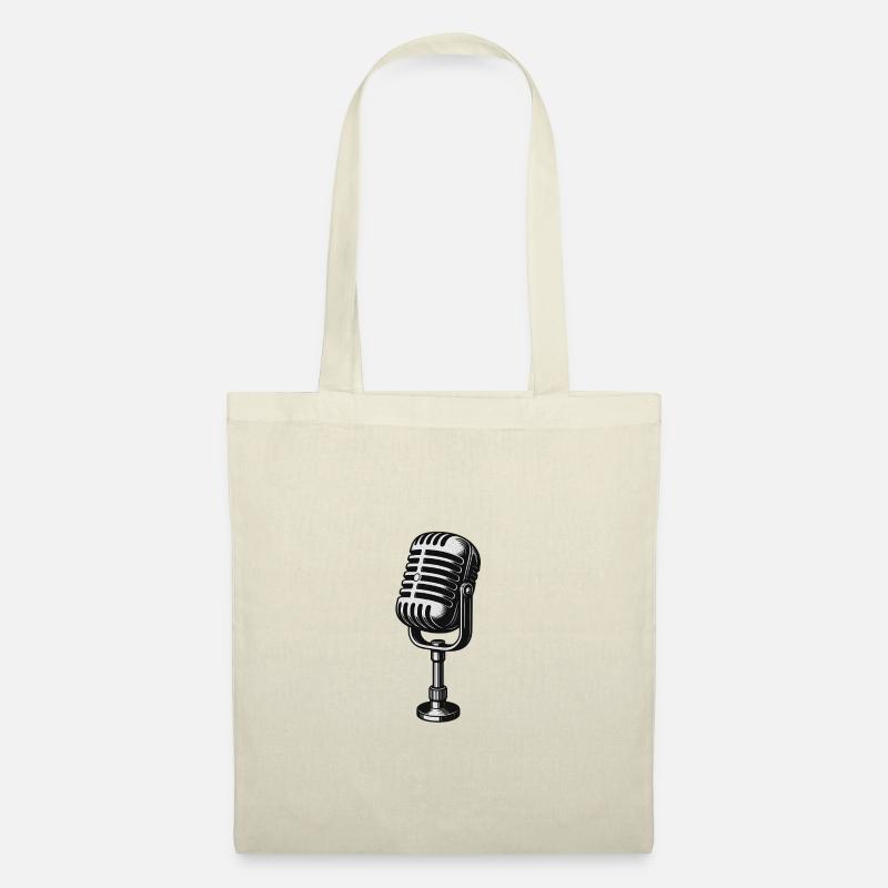 Old microphone - Tote Bag - nature