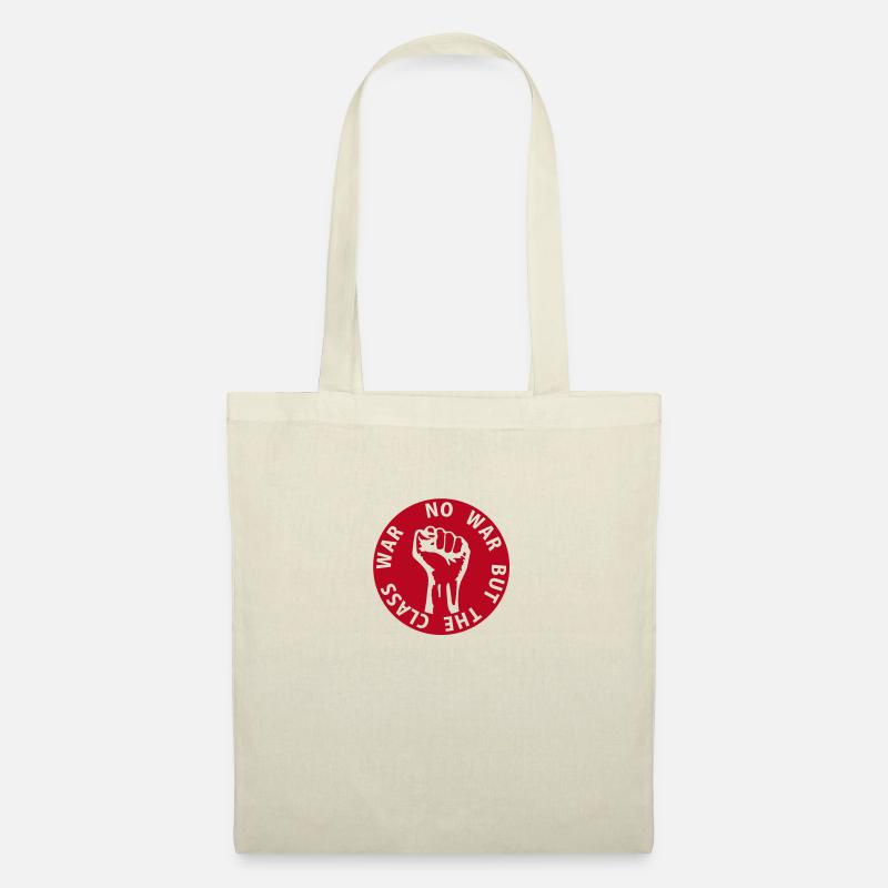 1 color - no war but the class war - against - Stoffbeutel - Natur