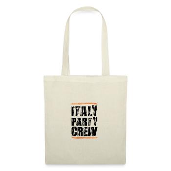 Italien Party Crew - Stoffbeutel - Natur - Vorne