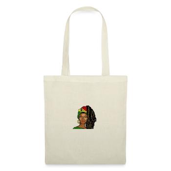 Ghana Ghanaian Flag Woman Princess I Gift - Tote Bag - nature - Front