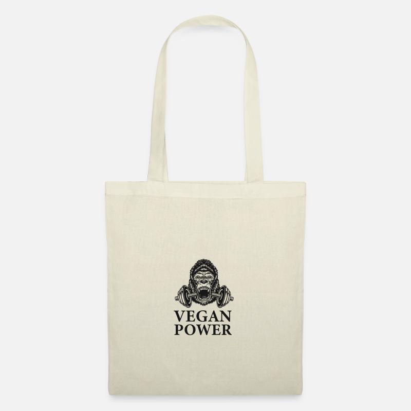 Vegan Power - Stoffbeutel - Natur