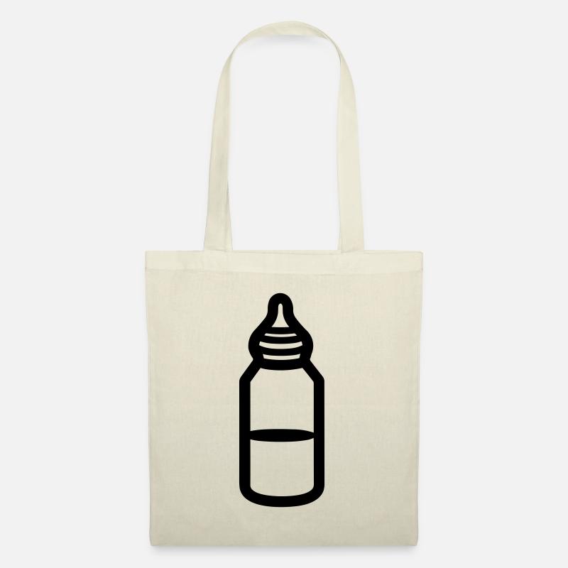 Flasche - Stoffbeutel - Natur