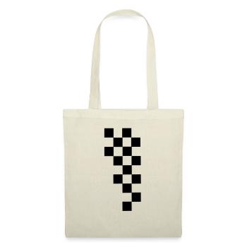 RACING FLAG - Stoffbeutel - Natur - Vorne