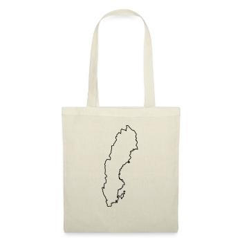 Schweden Suède - Sac en tissu - nature - Devant
