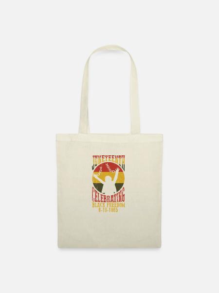 Juneteenth Black History Day Pride Geschenk - Stoffbeutel - Natur