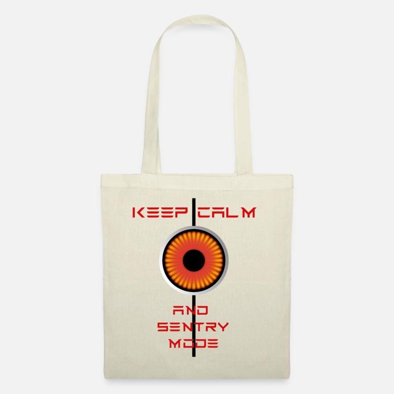Keep Calm and Sentrymode Tesla - Stoffbeutel - Natur