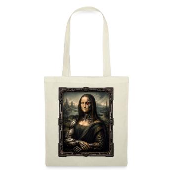 Mechanische Mona Lisa - Stoffbeutel - Natur - Vorne