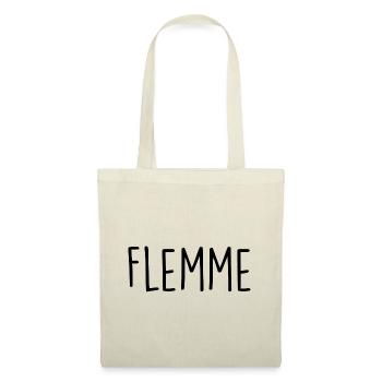 Flemme - Sac en tissu - nature - Devant
