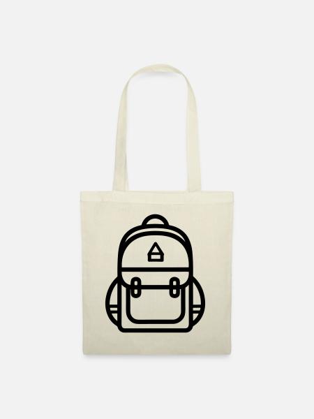 Rucksack - Stoffbeutel - Natur