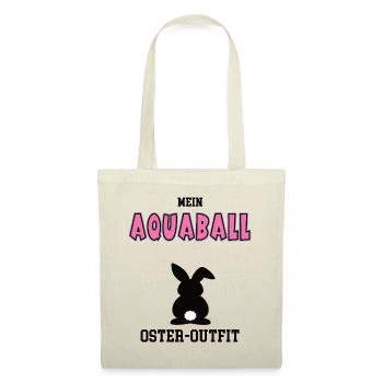 Aquaball Oster Outfit Ostergeschenk Aquaballerin - Stoffbeutel - Natur - Vorne