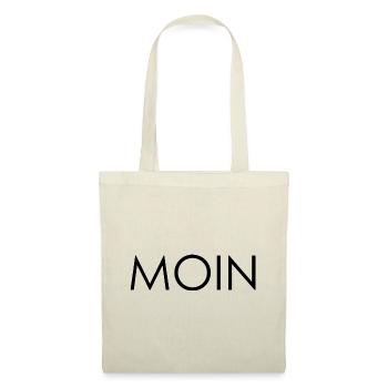 Moin Century black - Stoffbeutel - Natur - Vorne