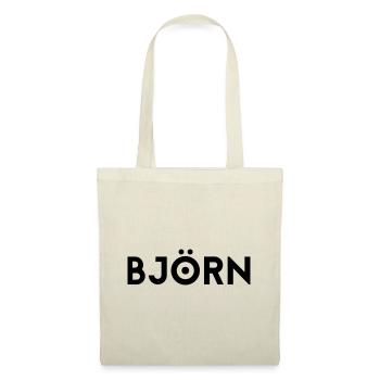 First name Björn - Tote Bag - nature - Front