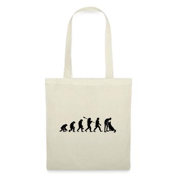 Évolution Drôle Chien de Berger Belge Malinois - Sac en tissu - nature - Devant