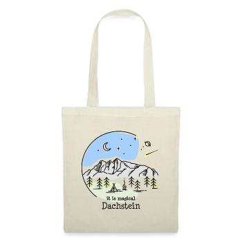 Hoher Dachstein Massiv Ramsau Wanderung Wandern - Stoffbeutel - Natur - Vorne