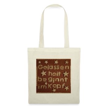 Gelassenheit - Stoffbeutel - Natur - Vorne