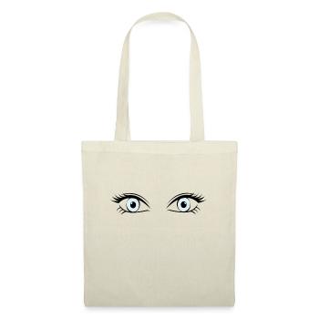 œil - Sac en tissu - nature - Devant