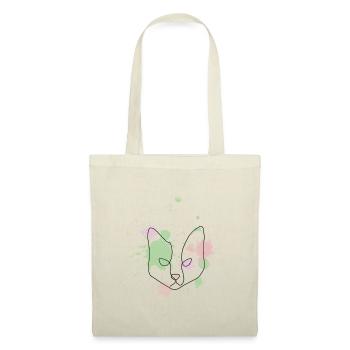 Splash Cat - Stoffbeutel - Natur - Vorne