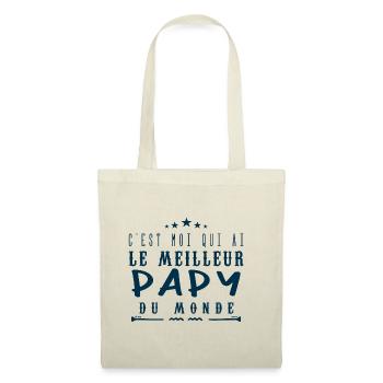 C'est moi qui a le meilleur Papy - Sac en tissu - nature - Devant
