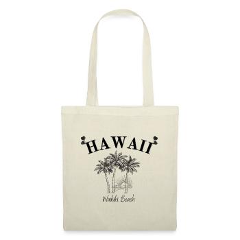 Hawaii - Honolulu - Plage - Palmiers - Sac en tissu - nature - Devant