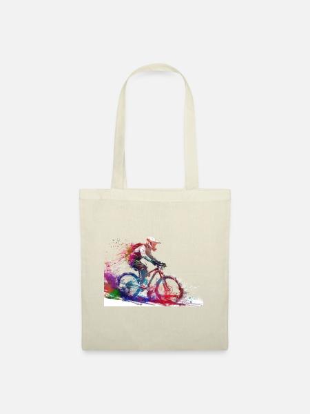 BMX Fahrer #sport #bike - Stoffbeutel - Natur