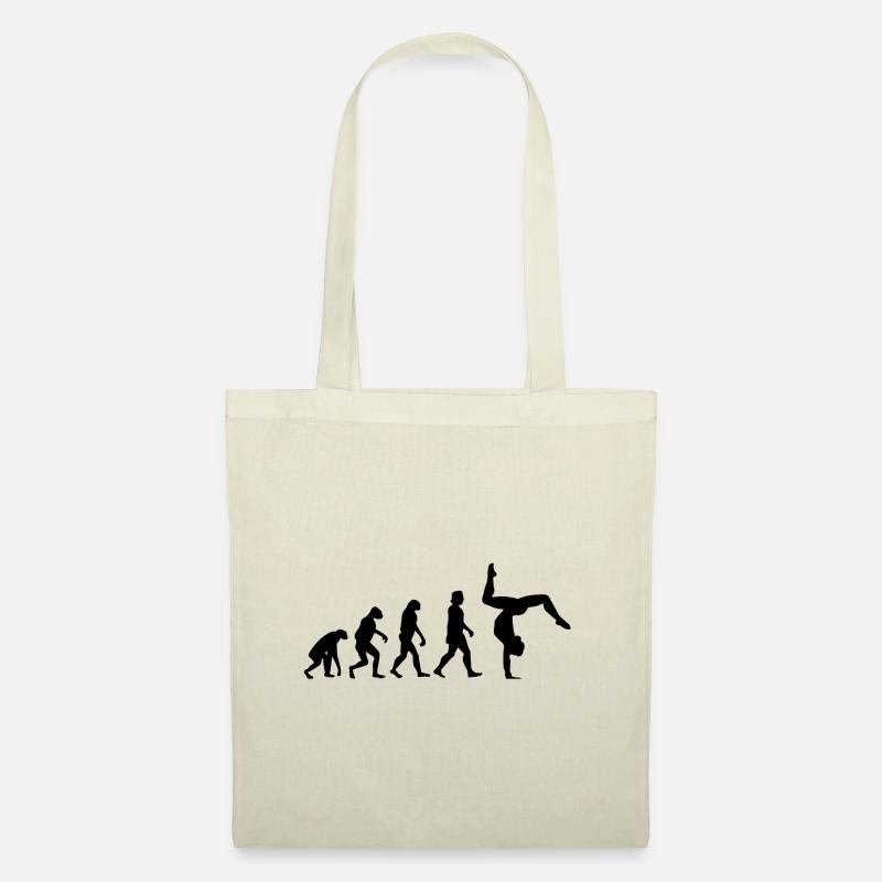 Turnen Handstand Evolution - Stoffbeutel - Natur