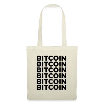 BITCOIN - Stoffbeutel - Natur - Vorne