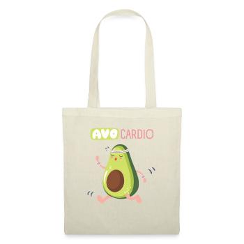 Avo Cardio Humor Sport - Stoffbeutel - Natur - Vorne