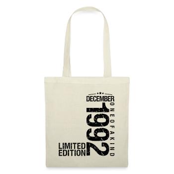 Birthday December 1992 December born in December - Tote Bag - nature - Front