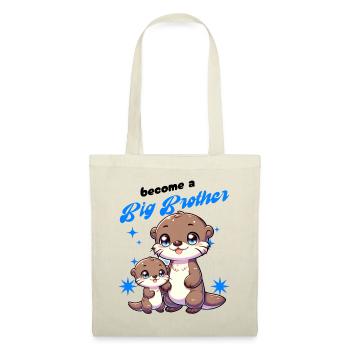 Soon I'll be a Big Brother Sweet Otter Brother - Tote Bag - nature - Front