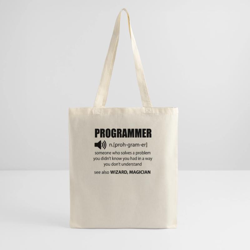 Code Programmer Dictionary Developer Gift Tote Bag