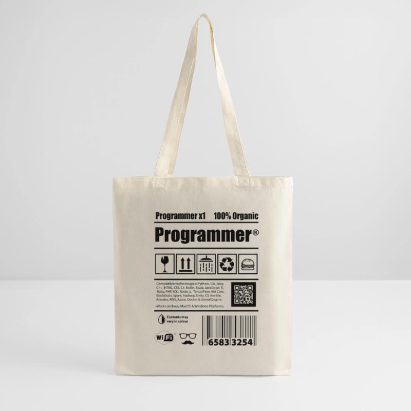 Coder programmer caffeine developer gift Tote Bag
