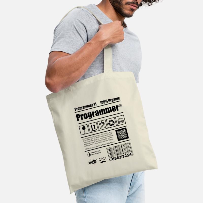 Coder programmer caffeine developer gift Tote Bag