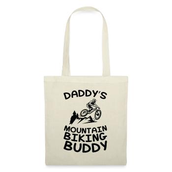 Daddy’s Mountainbike Buddy - Motard - Sac en tissu - nature - Devant
