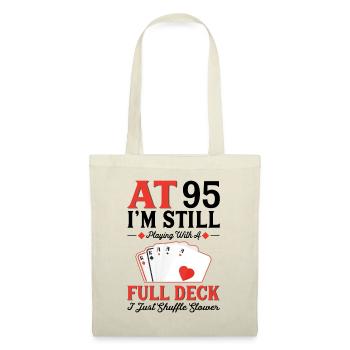 Deck Card Games – 95th Birthday - Tote Bag - nature - Front
