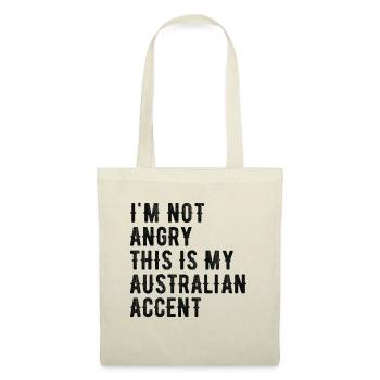 Ich Bin Nicht Böse, Mein Australischer Akzent - Stoffbeutel - Natur - Vorne