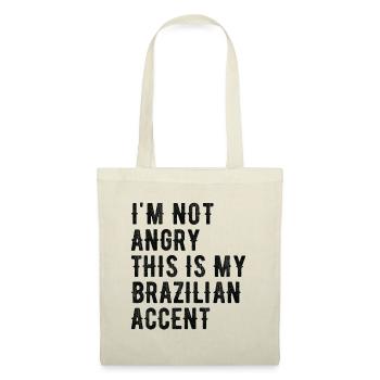 Ich Bin Nicht Böse, Mein Brasilianischer Akzent - Stoffbeutel - Natur - Vorne