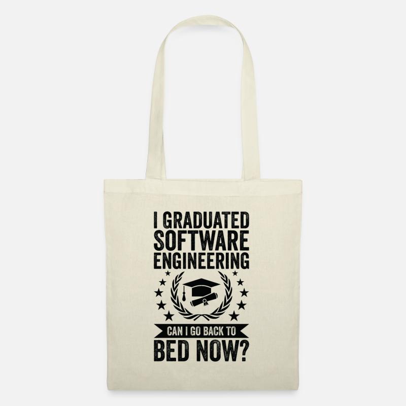 Ich Habe Software Engineering Abgeschlossen - Stoffbeutel - Natur