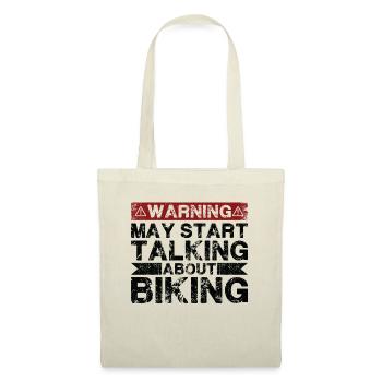 Start talking about cycling - Tote Bag - nature - Front