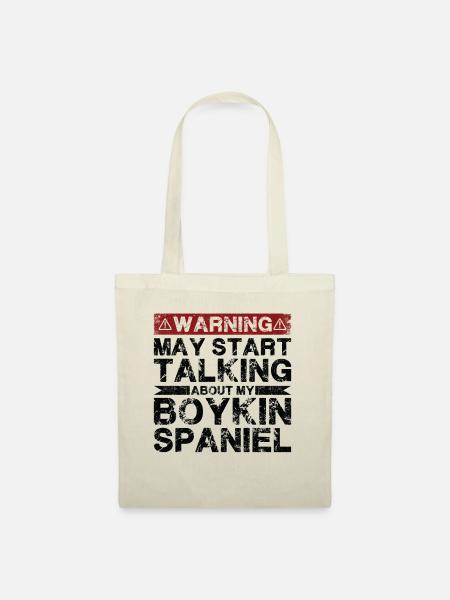 Apropos Boykin-Spaniel - Stoffbeutel - Natur
