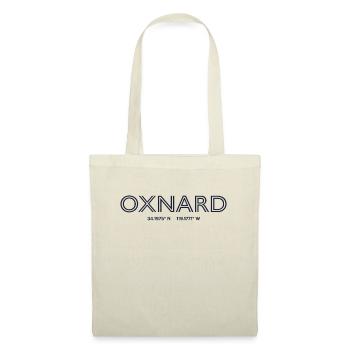 USA Stadt Koordinaten - Oxnard - Stoffbeutel - Natur - Vorne