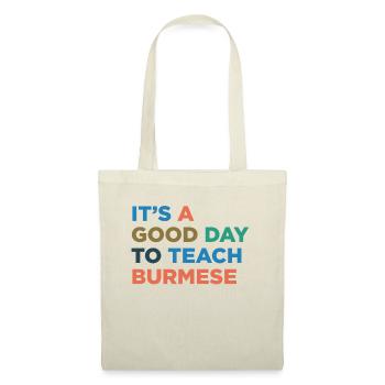 Teach the Burmese teacher - Tote Bag - nature - Front
