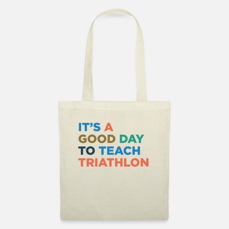 Triathlon-Trainer Unterrichten - Stoffbeutel - Natur