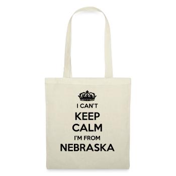 Ich Kann Nicht Ruhig Bleiben - Nebraska - Stoffbeutel - Natur - Vorne