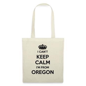 Ich Kann Nicht Ruhig Bleiben - Oregon - Stoffbeutel - Natur - Vorne